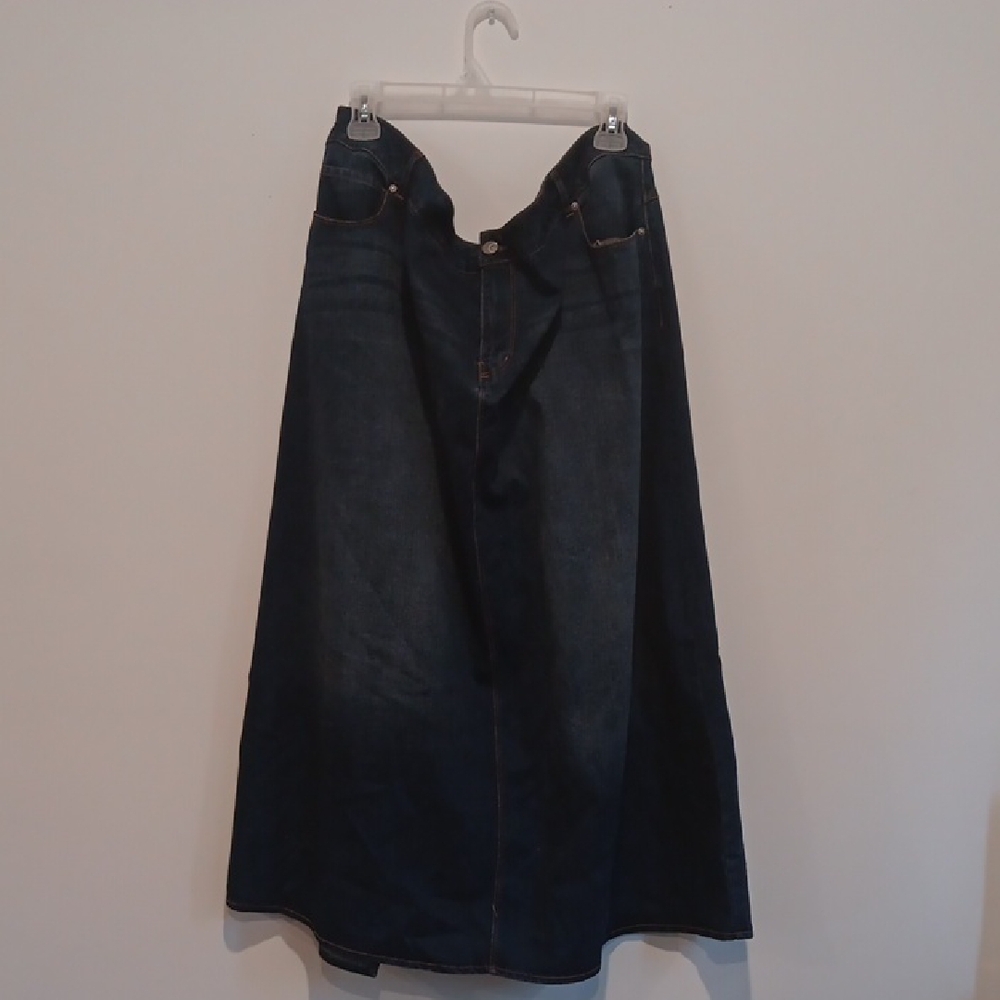 Cato Dark Blue Maxi Skirt